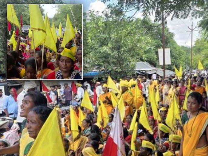 Stop the infiltration of other communities into tribal reservations! Various organizations take out protest march | आदिवासींच्या आरक्षणात इतर समाजांची घुसखोरी रोखा ! विविध संघटनांनी काढला आक्रोश मोर्चा