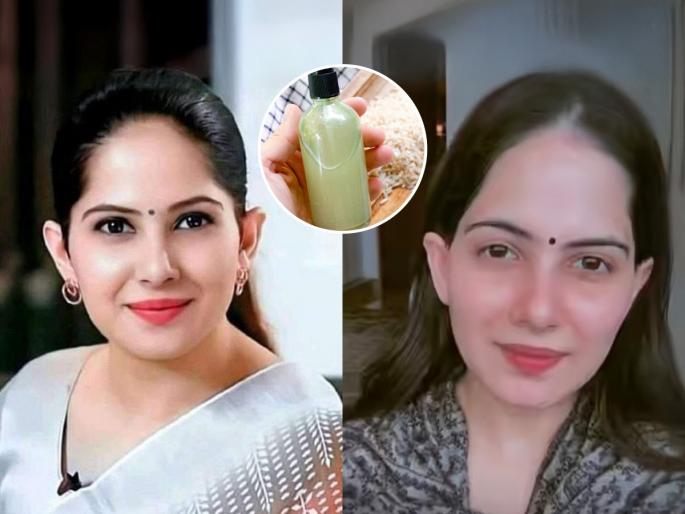 Jaya Kishori Shared How She Uses A Homemade Rice Water Spray For Glowing Skin | 'मी चेहऱ्याला काही खास लावत नाही, फक्त...'; जया किशोरींचं 2 मिनिट्स स्प्रे ब्युटी सिक्रेट