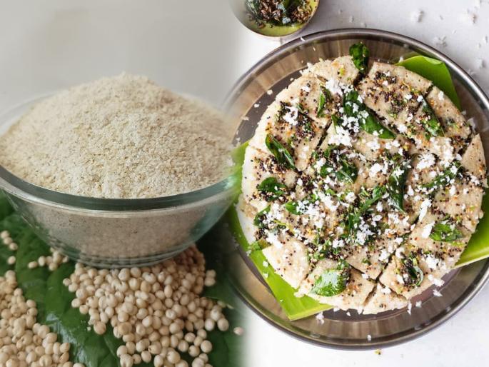 healthy Dhokla: Nutritious jawar dhokla is a great breakfast option, easy to make - easy to digest | healthy Dhokla : ज्वारीचा पौष्टिक ढोकळा म्हणजे नाश्त्याची उत्तम सोय, करायला सोपा - पचायला हलका