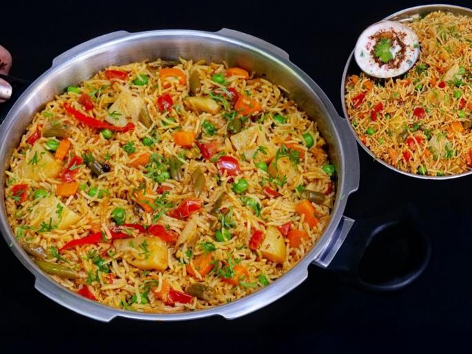 Veg Pulav Recipe : How To Make Veg Pulav Pulao Making Tips | दिवाळीत करा शाही चवीचा व्हेज पुलाव; सोपी कृती, चमचमीत, पौष्टीक रेसिपी, तोंडाला येईल चव