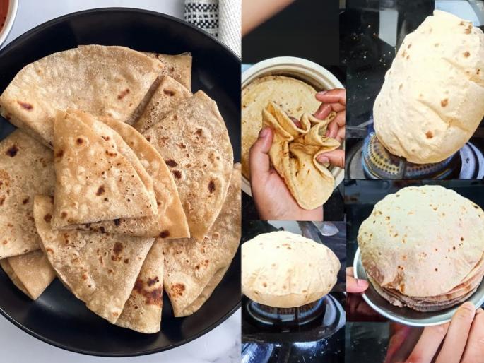 How To Make Soft Chapati At Home : How To Make Soft And Fluffy Chapati Soft Chapati Secret | चपात्या खूप वातड होतात-तव्यावर फुगतच नाही? ५ ट्रिक्स, टम्म फुगेल चपाती, २ दिवस राहील मऊ How To Make Soft Chapati At Home : How To Make Soft And Fluffy Chapati Soft Chapati Secret | चपात्या खूप वातड होतात-तव्यावर फुगतच नाही? ५ ट्रिक्स, टम्म फुगेल चपाती, २ दिवस राहील मऊ