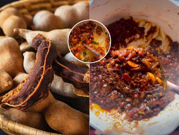 Add tamarind and garlic and make a delicious amti - eat it with rice | चिंचेची लसूण घालून करा मस्त चमचमीत आमटी - भातासोबत एकदा खा परत करालच Add tamarind and garlic and make a delicious amti - eat it with rice | चिंचेची लसूण घालून करा मस्त चमचमीत आमटी - भातासोबत एकदा खा परत करालच