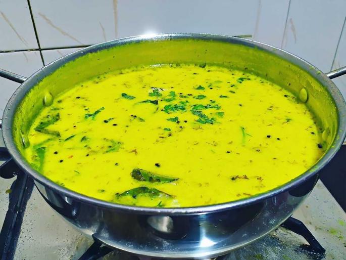 How To Make Kadhi : Kadhi Making Tips Kadhi Kashi kartat Takachi Kadhi | थंडीत करा गरमागरम कढी; तोंडाला येईल चव, पाहा सोपी रेसिपी-अजिबात कढी फुटणार नाही How To Make Kadhi : Kadhi Making Tips Kadhi Kashi kartat Takachi Kadhi | थंडीत करा गरमागरम कढी; तोंडाला येईल चव, पाहा सोपी रेसिपी-अजिबात कढी फुटणार नाही