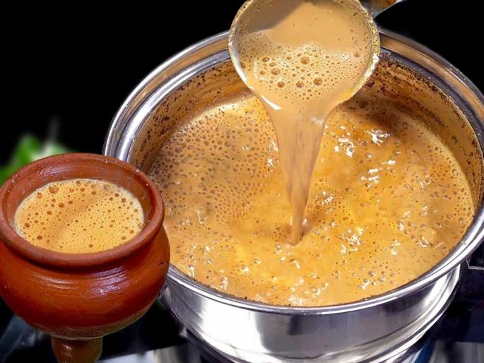 How To Make Milk Tea : Milk Tea Recipe How To Make Milk Tea At Home | चहात आधी पाणी घालावं की दूध? टपरीवर मिळतो तसा कडक चहा घरीच करण्याचं सिक्रेट, पाहा