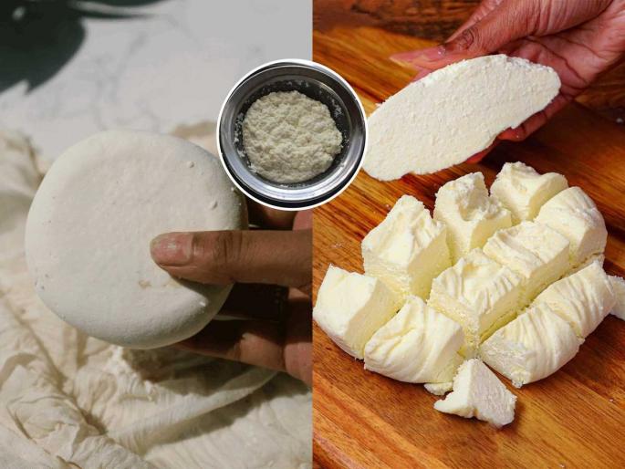 Make soft, thick paneer at home, better than store-bought, no risk of eating adulterated paneer | घरीच करा विकतपेक्षा भारी मऊ घट्ट पनीर अगदी झटपट, विकतचे भेसळ पनीर खाण्याचा धोकाच नाही Make soft, thick paneer at home, better than store-bought, no risk of eating adulterated paneer | घरीच करा विकतपेक्षा भारी मऊ घट्ट पनीर अगदी झटपट, विकतचे भेसळ पनीर खाण्याचा धोकाच नाही