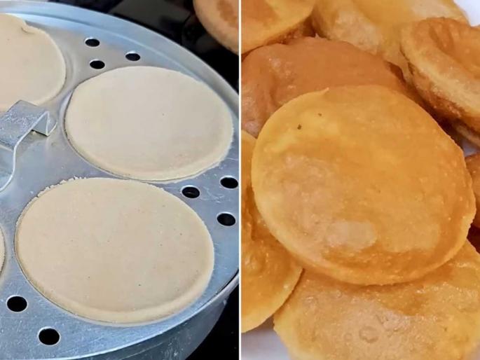 Tips to Make Many Pooris At One Time Without Knead Dough And Oil Fry Trick Shared By Ray Kitchen | इन्स्टंट पुरी करण्याची ही घ्या भन्नाट युक्ती, पुऱ्या ठेवा वाफवून-खा मनात येताच तळून.. Tips to Make Many Pooris At One Time Without Knead Dough And Oil Fry Trick Shared By Ray Kitchen | इन्स्टंट पुरी करण्याची ही घ्या भन्नाट युक्ती, पुऱ्या ठेवा वाफवून-खा मनात येताच तळून..