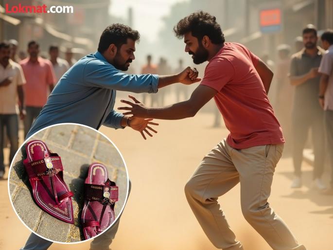 Wearing the wrong slippers cost a life! A young worker lost his life in an argument over being called a thief | चुकीची चप्पल घातल्याने गेला जीव ! चोर म्हटल्याच्या वादातून तरुण कामगाराचा गेला जीव Wearing the wrong slippers cost a life! A young worker lost his life in an argument over being called a thief | चुकीची चप्पल घातल्याने गेला जीव ! चोर म्हटल्याच्या वादातून तरुण कामगाराचा गेला जीव