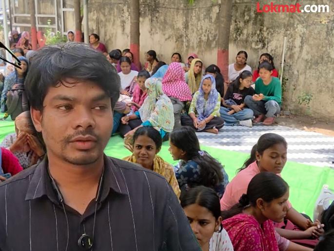 500 tribal students protest in Nagpur since midnight; Students protest in front of Commissioner's office! | नागपुरात ५०० आदिवासी विद्यार्थ्यांचे मध्यरात्रीपासून ठिय्या आंदोलन; आयुक्त कार्यालयासमोर विद्यार्थ्यांचा एल्गार! 500 tribal students protest in Nagpur since midnight; Students protest in front of Commissioner's office! | नागपुरात ५०० आदिवासी विद्यार्थ्यांचे मध्यरात्रीपासून ठिय्या आंदोलन; आयुक्त कार्यालयासमोर विद्यार्थ्यांचा एल्गार!