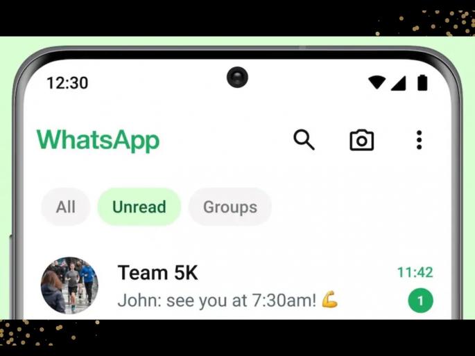 WhatsApp update chat filter feature release how to use whatsapp new feature | मस्तच! WhatsApp चं मोठं अपडेट, आलं कमाल फीचर; मार्क झुकेरबर्गने दिली माहिती WhatsApp update chat filter feature release how to use whatsapp new feature | मस्तच! WhatsApp चं मोठं अपडेट, आलं कमाल फीचर; मार्क झुकेरबर्गने दिली माहिती