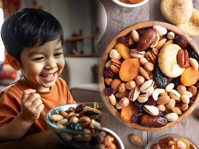 Which dry fruit is best for baby brain development health benefits of makhana for kids best dry fruits for child development | बदाम, अक्रोडसोबतच मुलांना खाऊ घाला ड्रायफ्रूट्सचा 'हा' खास प्रकार! डॉक्टर सांगतात, मुलांची होईल सुपरग्रोथ...