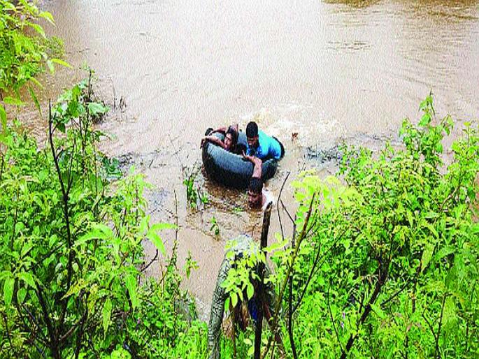 Once again the floodgates | नागोठण्यात पुन्हा एकदा पूरस्थिती Once again the floodgates | नागोठण्यात पुन्हा एकदा पूरस्थिती