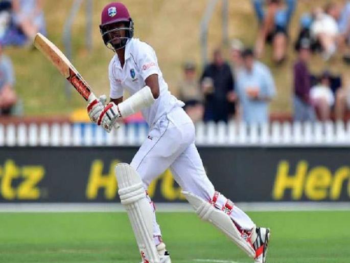Craig Breathett's unbeaten half-century, West Indies made 214 for two | क्रेग ब्रेथवेटचे नाबाद अर्धशतक, वेस्ट इंडिजच्या दोन बाद २१४ धावा