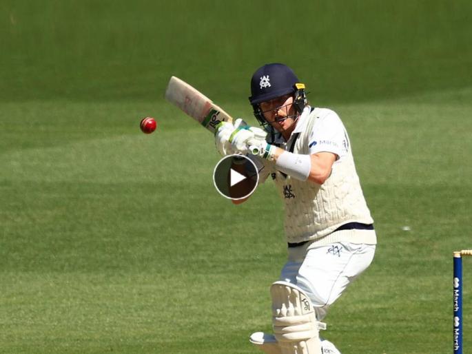 Video viral Will Pucovski suffered another concussion as ball hit on his head during southern australia vs victoria second xi match | Video: देव तारी त्याला.... तब्बल १२ वेळा डोक्याला लागला चेंडू, पण अजूनही क्रिकेटच्या मैदानात!