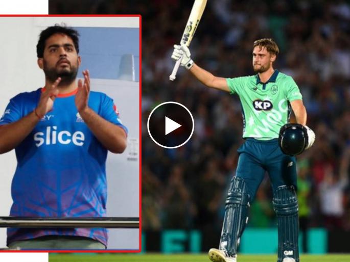 Will Jacks creates history by smashing the fastest ton in 'The Hundred'... Only the second batter to achieve the feat, Invincibles won by 7 wickets, Video  | Will Jacks : १८ चेंडूंत ८८ धावा! विल जॅक्सचं The Hundred मध्ये जलद शतक; Mumbai Indiansच्या खेळाडूचा मोडला विक्रम  