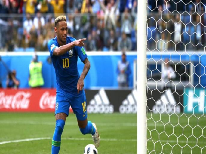 Fifa Football World Cup 2018: Brazil conquest of goals at crucial junctures | Fifa Football World Cup 2018 : निर्णायक क्षणी गोल लगावत ब्राझीलचा विजय Fifa Football World Cup 2018: Brazil conquest of goals at crucial junctures | Fifa Football World Cup 2018 : निर्णायक क्षणी गोल लगावत ब्राझीलचा विजय