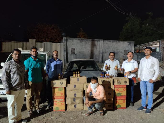 Seizure of liquor worth Rs 2 lakh in state excise action. | राज्य उत्पादन शुल्क यांच्या कारवाईत तब्बल दोन लाखांचा मद्यसाठा हस्तगत. Seizure of liquor worth Rs 2 lakh in state excise action. | राज्य उत्पादन शुल्क यांच्या कारवाईत तब्बल दोन लाखांचा मद्यसाठा हस्तगत.