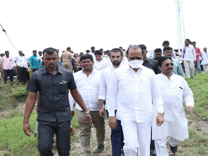 Opposition Leader Ajit Pawar Targets BJP who criticised his vidarbh tour | मुंबईत बसून उंटावरून शेळ्या हाकणाऱ्यांना शेतीतलं काय कळणार; अजित पवारांचा टोला Opposition Leader Ajit Pawar Targets BJP who criticised his vidarbh tour | मुंबईत बसून उंटावरून शेळ्या हाकणाऱ्यांना शेतीतलं काय कळणार; अजित पवारांचा टोला