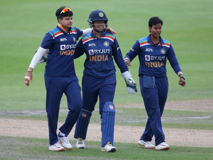 The victorious return of the Indian woman cricket team In the second T20 match England lost by 8 runs | भारतीयांचे विजयी पुनरागमन; दुसऱ्या T20 सामन्यात इंग्लंडला ८ धावांनी नमवलं