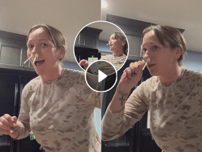 Woman Faints After Nose Hair Waxing Video Viral Is Nose Hair Waxing Safe Nose Hair Waxing Goes Horribly Wrong, Woman Trembles & Faints Woman Uses Nose Wax Sticks, What Happens Next Is Shocking. Terrifying Video Caught On Cam | भयानकच! सुंदर दिसण्यासाठी नाकातल्या केसांचं वॅक्सिंग कोण करतं, पण तिने केलं-पाहा व्हायरल व्हिडिओ...