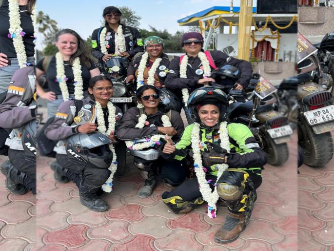 Six women bikers from Nagpur became Queens on the Wheel | सहा नागपूरकर महिला बाईकर्स ठरल्या ‘क्वीन्स ऑन द व्हील’ Six women bikers from Nagpur became Queens on the Wheel | सहा नागपूरकर महिला बाईकर्स ठरल्या ‘क्वीन्स ऑन द व्हील’