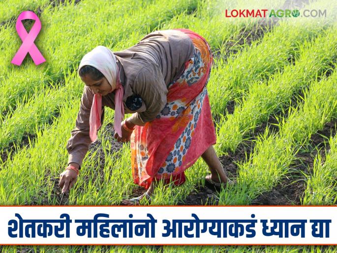 World Cancer Day : Women farmers..! Cancer can be cured but care must be taken | World Cancer Day : शेतकरी महिलांनो..! कॅन्सर बरा होऊ शकतो पण काळजी घ्यायला हवी World Cancer Day : Women farmers..! Cancer can be cured but care must be taken | World Cancer Day : शेतकरी महिलांनो..! कॅन्सर बरा होऊ शकतो पण काळजी घ्यायला हवी