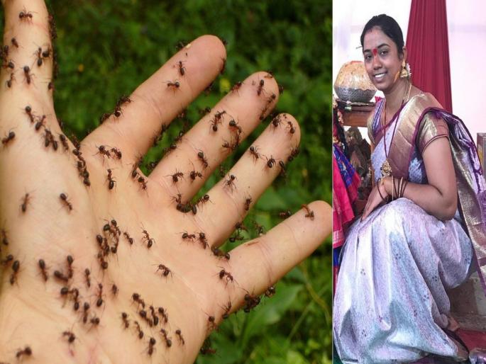 A 25-year-old woman from Ameenpur reportedly ended her life after years of battling a rare fear of ants | "श्री, मला माफ कर..."! मुंग्यांच्या भीतीने विवाहितेने आयुष्य संपवलं; अजब प्रकारानं सगळेच हैराण A 25-year-old woman from Ameenpur reportedly ended her life after years of battling a rare fear of ants | "श्री, मला माफ कर..."! मुंग्यांच्या भीतीने विवाहितेने आयुष्य संपवलं; अजब प्रकारानं सगळेच हैराण