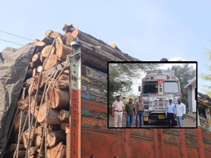 Illegal transport of wood along with trucks worth five and a half lakh rupees seized | लाकडाची अवैध वाहतूक ट्रकसह साडेपाच लाख रुपयांचा मुद्देमाल जप्त Illegal transport of wood along with trucks worth five and a half lakh rupees seized | लाकडाची अवैध वाहतूक ट्रकसह साडेपाच लाख रुपयांचा मुद्देमाल जप्त