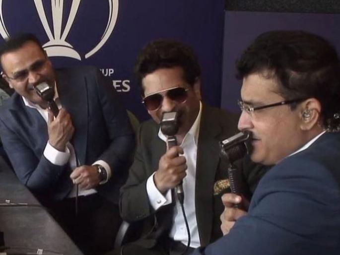 ICC World Cup 2019 : Story of a 15-Year Old Moment Relived By Sachin, Sehwag & Ganguly | ICC World Cup 2019 : सचिन तेंडुलकरचे पदार्पण अन् जीवंत झाला 15 वर्षांपूर्वीचा 'तो' प्रसंग!
