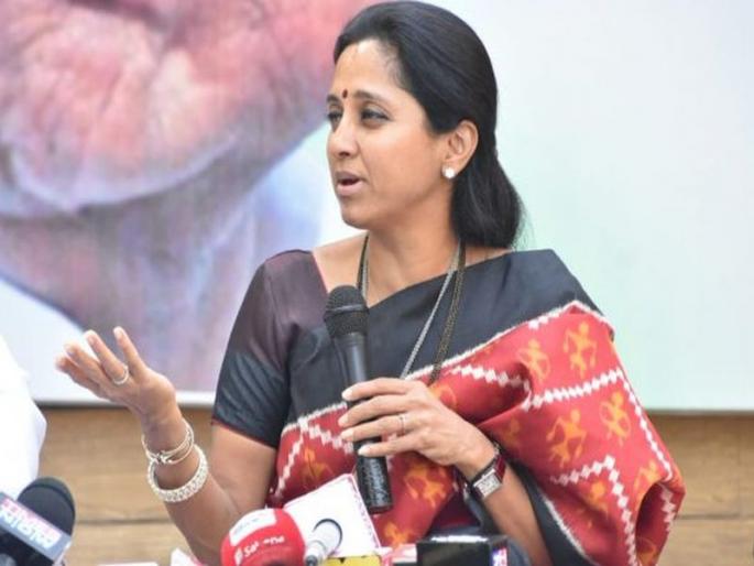 Supriya Sule received the praise of sandip naik, Vikhe patil and Mohite Patil criticism by sule | सुप्रिया सुळेंकडून संदीप नाईकांचं कौतुक तर विखे अन् मोहिते पाटलांना टोला Supriya Sule received the praise of sandip naik, Vikhe patil and Mohite Patil criticism by sule | सुप्रिया सुळेंकडून संदीप नाईकांचं कौतुक तर विखे अन् मोहिते पाटलांना टोला