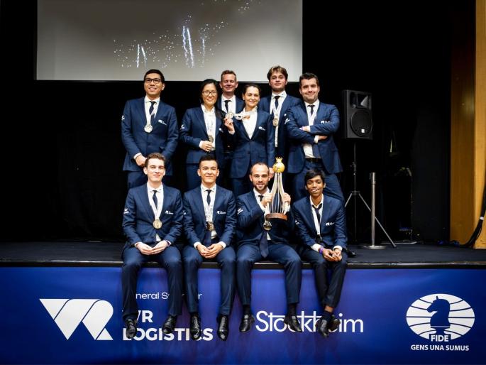 R Praggnanandhaa won first FIDE World Rapid Team Championship 2023 | आर प्रज्ञाननंदाने जिंकले गोल्ड मेडल! पहिल्या जागतिक रॅपिड टीम चॅम्पियनशीपमध्ये टॉपर R Praggnanandhaa won first FIDE World Rapid Team Championship 2023 | आर प्रज्ञाननंदाने जिंकले गोल्ड मेडल! पहिल्या जागतिक रॅपिड टीम चॅम्पियनशीपमध्ये टॉपर