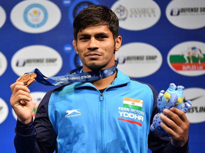 UWW Ranking : Rahul Aware is new World number 2 in 61kg category, Bajrang loses top rank | राहुल आवारेची जागतिक क्रमवारीत गरुड भरारी; बजरंग पुनियानं अव्वल स्थान गमावलं UWW Ranking : Rahul Aware is new World number 2 in 61kg category, Bajrang loses top rank | राहुल आवारेची जागतिक क्रमवारीत गरुड भरारी; बजरंग पुनियानं अव्वल स्थान गमावलं
