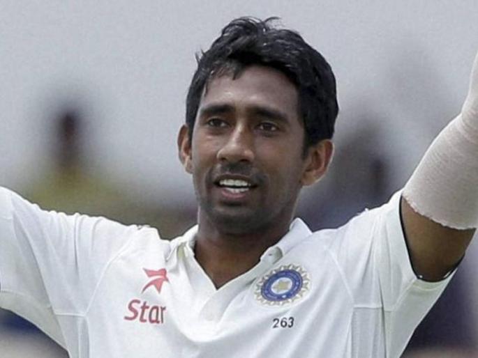 Injured Saha out for Third Test, this player will replace saha | भारताला धक्का! दुखापतीमुळे वृद्धिमान साहा बाहेर, हा क्रिकेटपटू घेणार त्याची जागा