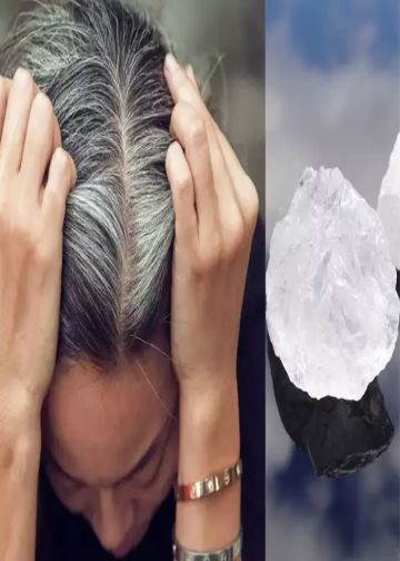 How get black hairs using crystals & benefits of alum | फक्त २ रूपयांच्या तुरटीनं मिळवा काळेभोर केस; फंगल इन्फेक्शनसह ७ समस्यांपासूनही मिळेल सुटका