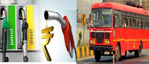Big news; Diesel will now fill ST buses from private pumps | मोठी बातमी; आता खासगी पंपावरून एसटी बसेस भरणार डिझेल Big news; Diesel will now fill ST buses from private pumps | मोठी बातमी; आता खासगी पंपावरून एसटी बसेस भरणार डिझेल
