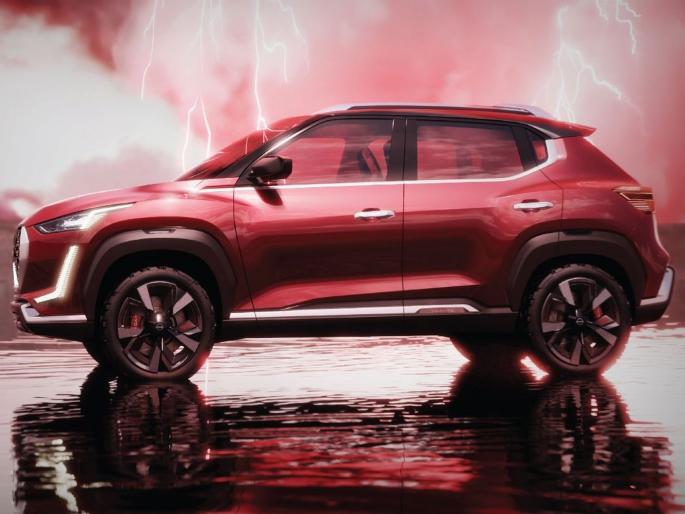 forget Breeza, venue; new Nissan SUV Magnite showcased worldwide today | ब्रेझा, व्हेन्यूला विसरणार; नवी एसयुव्ही Magnite पाहताच भले भले व्वा म्हणणार forget Breeza, venue; new Nissan SUV Magnite showcased worldwide today | ब्रेझा, व्हेन्यूला विसरणार; नवी एसयुव्ही Magnite पाहताच भले भले व्वा म्हणणार