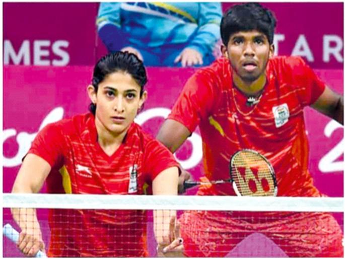 Sensational victory of Sattvik-Ashwini duo in the first match | पहिल्याच सामन्यात सात्त्विक-अश्विनी जोडीचा सनसनाटी विजय