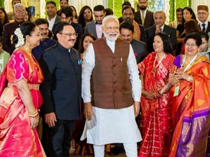 Jyotiraditya Scindia's proposal at JP Nadda Son's Reception; Amit shah's masterstroke hrb | नड्डा पुत्राच्या रिसेप्शनमध्ये ज्योतिरादित्यांचा प्रस्ताव आला; अमित शाहांनीच निर्णय घेतला Jyotiraditya Scindia's proposal at JP Nadda Son's Reception; Amit shah's masterstroke hrb | नड्डा पुत्राच्या रिसेप्शनमध्ये ज्योतिरादित्यांचा प्रस्ताव आला; अमित शाहांनीच निर्णय घेतला