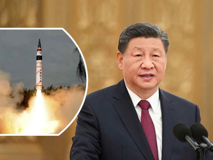 China gets angry over India Agni 5 Missile test says we are not afraid of anyone | भारताच्या 'अग्नि-5'मुळे चीनच्या पोटात जळजळ! परीक्षणावर म्हणाले- "आम्ही नाही घाबरत.." China gets angry over India Agni 5 Missile test says we are not afraid of anyone | भारताच्या 'अग्नि-5'मुळे चीनच्या पोटात जळजळ! परीक्षणावर म्हणाले- "आम्ही नाही घाबरत.."