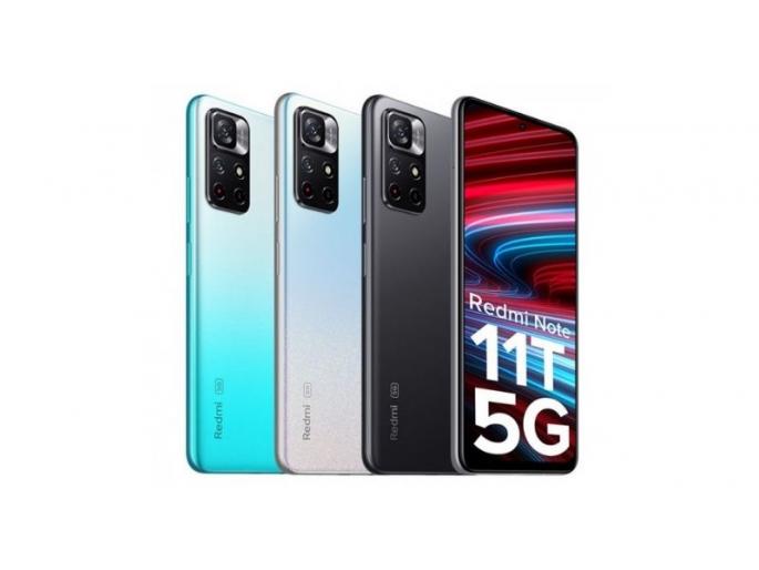 Xiaomi Redmi Note 11T 5G Phone launched in India know specs Price sale offer  | Redmi Note 11T 5G: भारतात आला रेडमीचा सर्वात स्वस्त 5G Phone; फोनमध्ये 11GB RAM आणि 5000mAh ची बॅटरी 