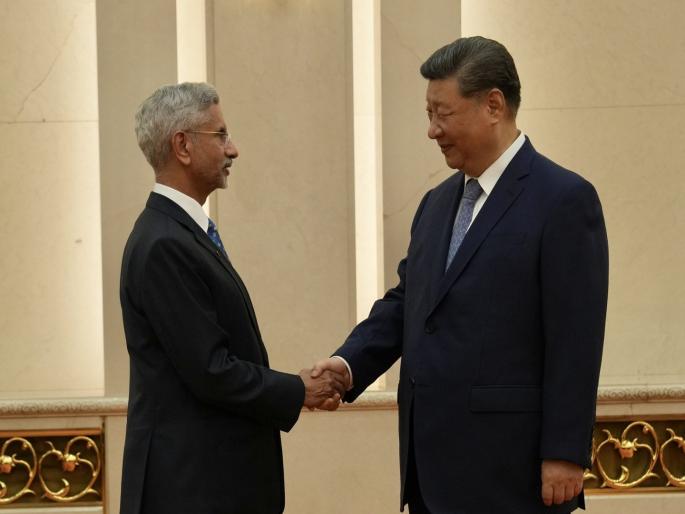 S Jaishankar Meets Xi Jinping: Jaishankar gave PM Modi's message to the Chinese President | जयशंकर यांनी चीनच्या राष्ट्राध्यक्षांना दिला पीएम मोदींचा संदेश; पाकिस्तानला लागणार मिरची..! S Jaishankar Meets Xi Jinping: Jaishankar gave PM Modi's message to the Chinese President | जयशंकर यांनी चीनच्या राष्ट्राध्यक्षांना दिला पीएम मोदींचा संदेश; पाकिस्तानला लागणार मिरची..!