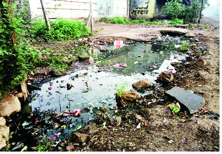 Cleanliness of Yedravil | यड्रावला स्वच्छतेचा बोजवारा