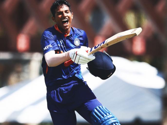 Indian Captain Yash Dhull equals Virat Kohli record for scoring hundred also shares unique coincidence U19 World Cup IND vs AUS | Yash Dhull U19 World Cup: कर्णधार यश धूलची विराटच्या विक्रमाशी बरोबरी; जुळून आला एक अनोखा योगायोग