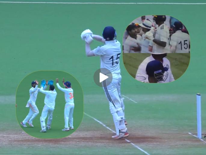 Vidarbha Beat Rest Of India To Clicnch Irani Cup 3rd Time Yash Dhull And Yash Thakur Fight Viral Video | Irani Cup 2025: नागपूरच्या मैदानात फुल्ल राडा! यश धुलला तंबूत धाडल्यावर ठाकूर त्याच्या अंगावर धावला (VIDEO)
