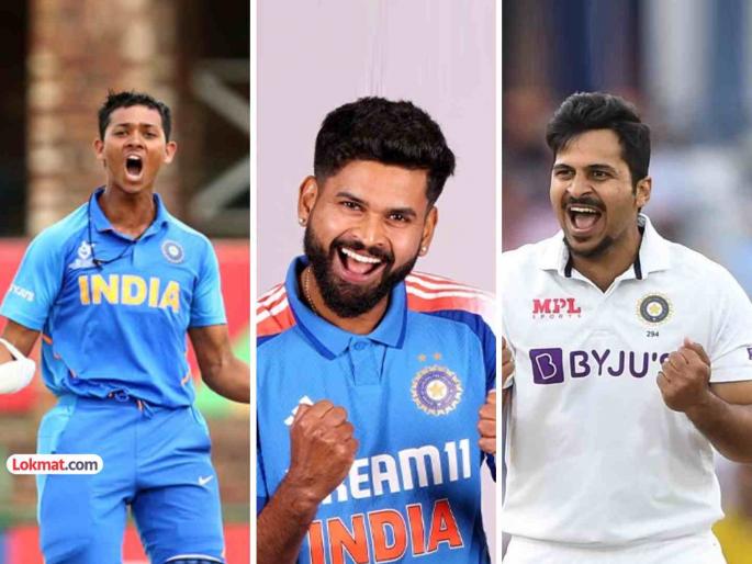Shreyas Iyer Yashasvi Jaiswal Shardul Thakur All eyes on the performance of Team India star trio | श्रेयस, यशस्वी अन् शार्दुल... टीम इंडियाच्या स्टार त्रिकुटाच्या कामगिरीकडे सर्वांचे लक्ष