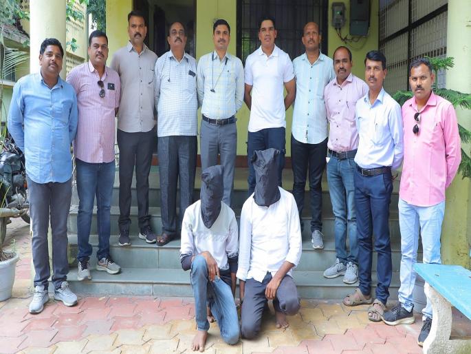 Two arrested for murder and throwing body into the Penganga river | खुन केल्यानंतर हातबांधून पैनगंगा नदीत फेकला मृतदेह; सख्खा भाऊ, भाचाच निघाला मारेकरी