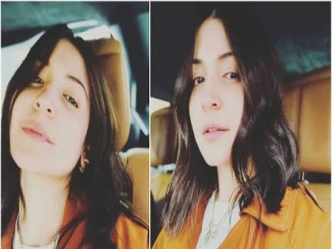 Anushka sharma haircut : Anushka sharma is suffering from post baby hair fall appreciate a good haircut | Anushka sharma haircut : अनुष्कानं सांगितलं केस कापण्याचं कारण;  प्रेग्नंसीनंतर करावा लागला 'या' आजाराचा सामना