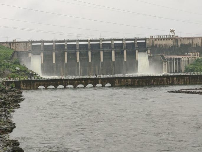 Two gates of Yeldari Dam opened; 6 thousand 224 cusecs discharge in Purna river basin | येलदरी धरणाचे दोन दरवाजे उघडले; पूर्णा नदी पात्रात एकूण ६ हजार २२४ क्युसेक्स विसर्ग