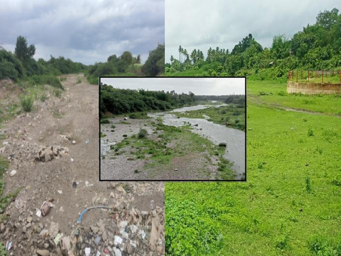 Yerla, Mian, Bor, Mana rivers dry up, A grim picture in the drought belt of Sangli district | येरळा, अग्रणी, बोर, माण नद्यांचे पात्र कोरडे; सांगली जिल्ह्याच्या दुष्काळी पट्ट्यातील गंभीर चित्र