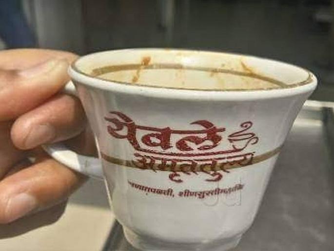 Yeole found in tea, shop closed all day in ambernath | येवले चहामध्ये आढळली तार, दिवसभर दुकान बंद