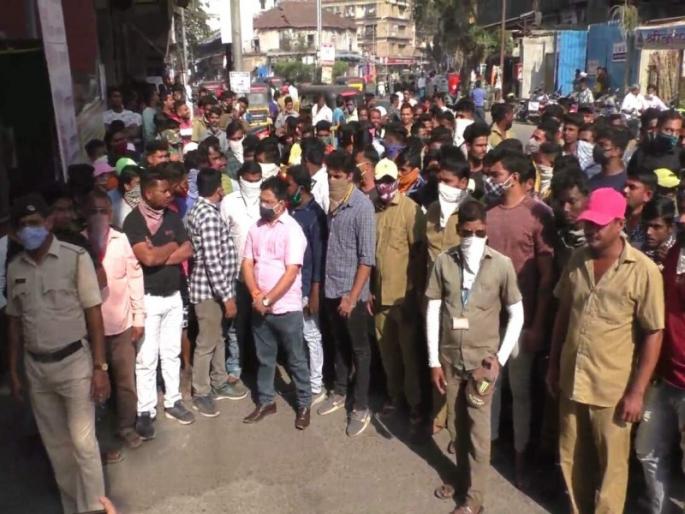 Where did the rest of our salary go ?; Angry question of waste contract workers in KDMC | आमचा बाकीचा पगार गेला कुठे?; केडीएमसीतील कचरा कंत्राटी कामगारांचा संतप्त सवाल Where did the rest of our salary go ?; Angry question of waste contract workers in KDMC | आमचा बाकीचा पगार गेला कुठे?; केडीएमसीतील कचरा कंत्राटी कामगारांचा संतप्त सवाल